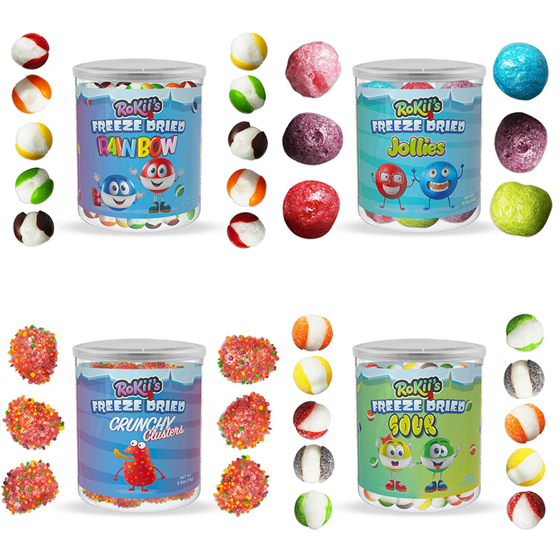 Freeze Dried Candy Variety Pack - 4 Candies