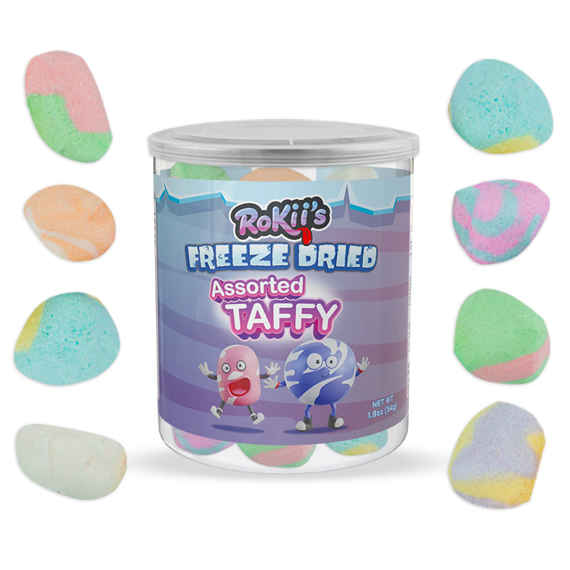 Freeze Dried Assorted Taffy Candy